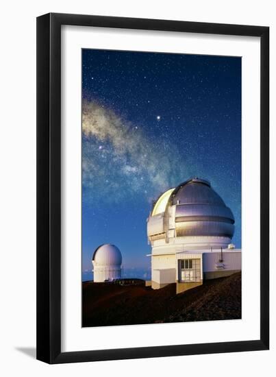 Gemini North Telescope, Hawaii-David Nunuk-Framed Photographic Print