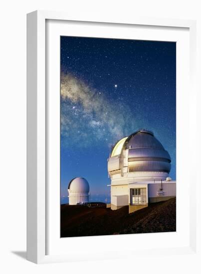 Gemini North Telescope, Hawaii-David Nunuk-Framed Photographic Print