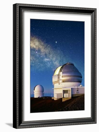 Gemini North Telescope, Hawaii-David Nunuk-Framed Photographic Print