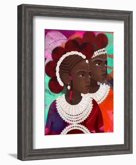 Gemini-Erin K. Robinson-Framed Art Print