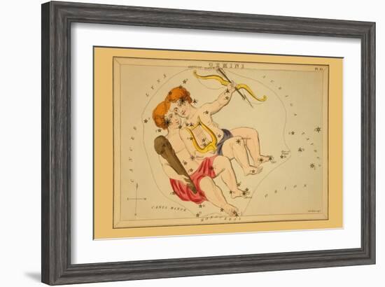 Gemini-Aspin Jehosaphat-Framed Art Print