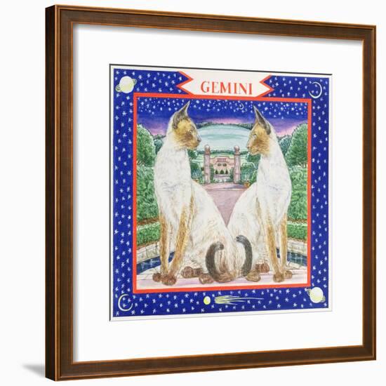 Gemini-Catherine Bradbury-Framed Giclee Print