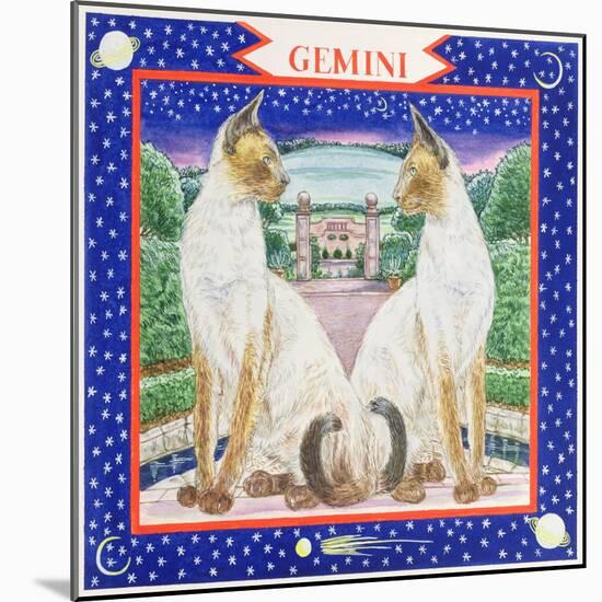 Gemini-Catherine Bradbury-Mounted Giclee Print