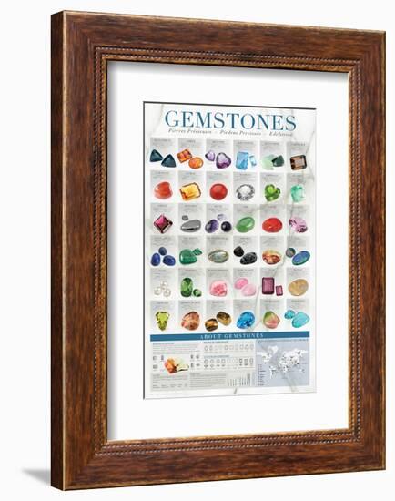 Gems-null-Framed Premium Giclee Print