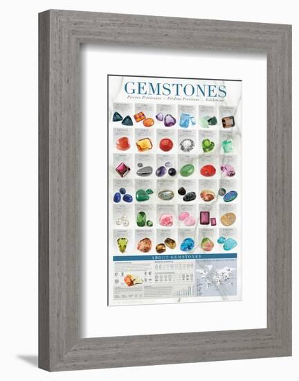 Gems-null-Framed Premium Giclee Print