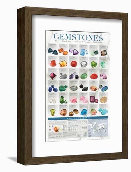 Gems-null-Framed Premium Giclee Print