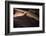 Gemsbok (Oryx Gazella) Two Walking across Sand Dunes, Aerial View. Namibia-Wim van den Heever-Framed Photographic Print