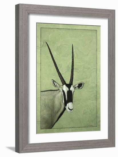 Gemsbok-James W. Johnson-Framed Giclee Print