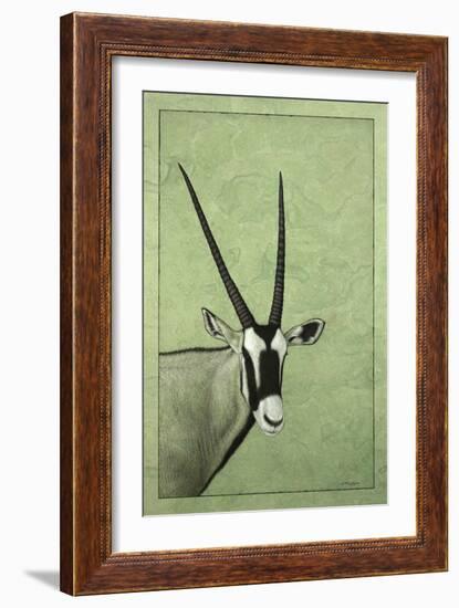 Gemsbok-James W. Johnson-Framed Giclee Print