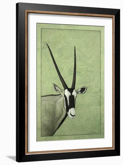 Gemsbok-James W. Johnson-Framed Giclee Print