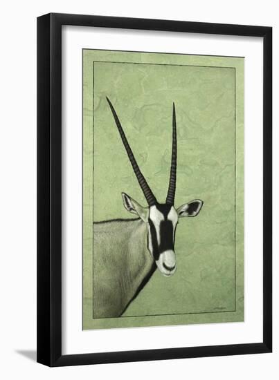 Gemsbok-James W. Johnson-Framed Giclee Print