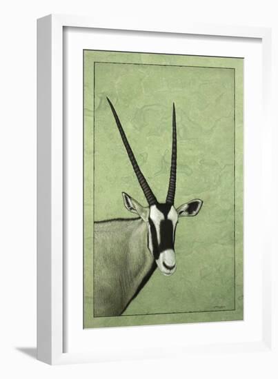 Gemsbok-James W. Johnson-Framed Giclee Print