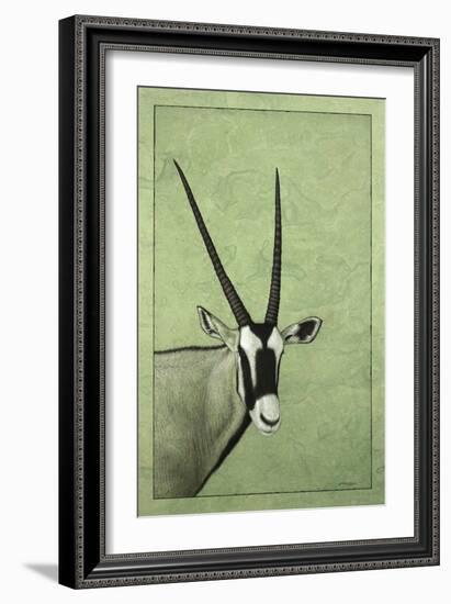 Gemsbok-James W. Johnson-Framed Giclee Print