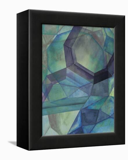 Gemstones III-Grace Popp-Framed Stretched Canvas