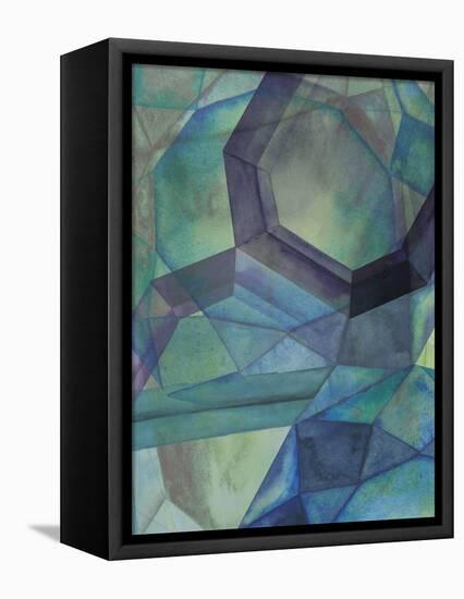 Gemstones III-Grace Popp-Framed Stretched Canvas