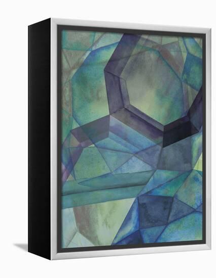 Gemstones III-Grace Popp-Framed Stretched Canvas