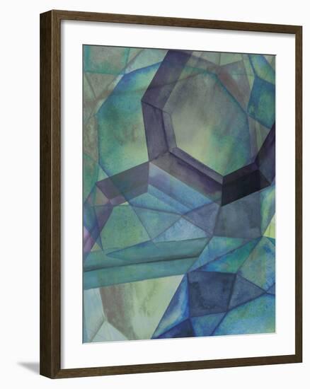 Gemstones III-Grace Popp-Framed Art Print