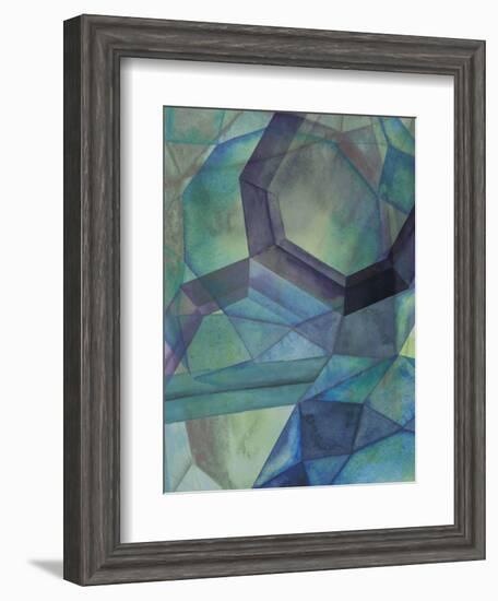 Gemstones III-Grace Popp-Framed Art Print