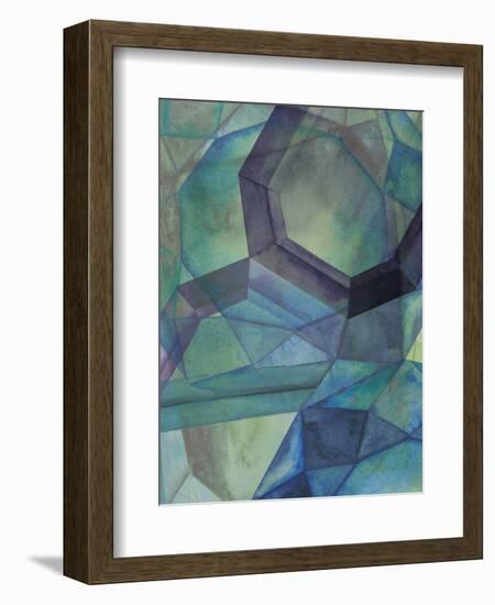 Gemstones III-Grace Popp-Framed Art Print