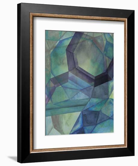 Gemstones III-Grace Popp-Framed Art Print