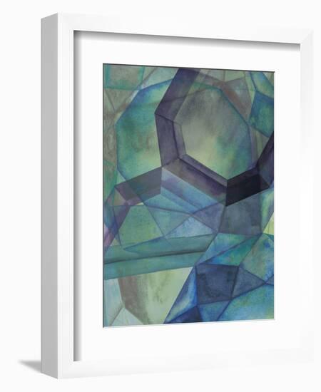 Gemstones III-Grace Popp-Framed Art Print
