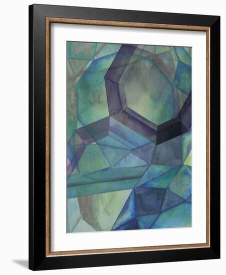 Gemstones III-Grace Popp-Framed Art Print