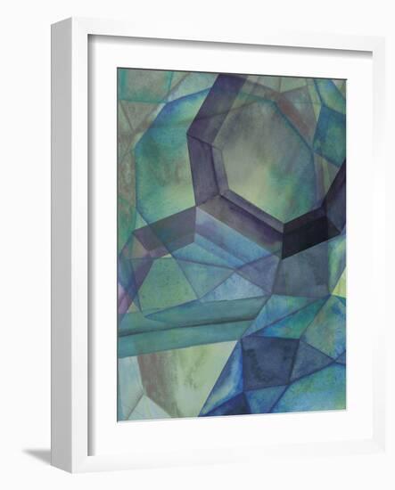 Gemstones III-Grace Popp-Framed Art Print