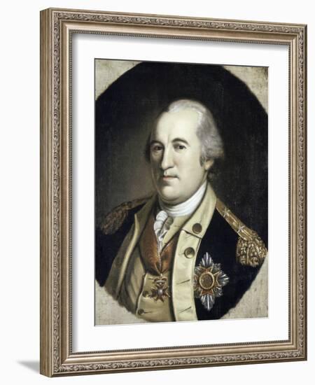 Gen Frederick W Von Steuben-Charles Willson Peale-Framed Giclee Print