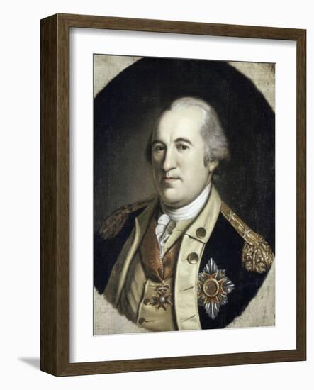 Gen Frederick W Von Steuben-Charles Willson Peale-Framed Giclee Print