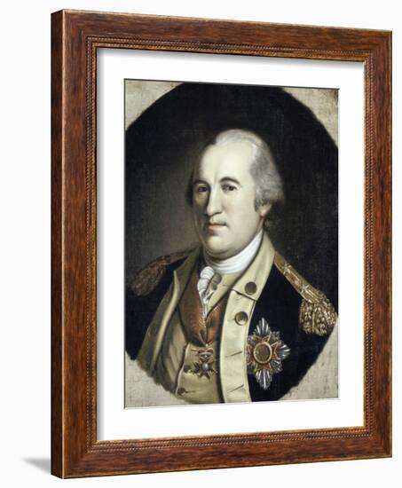 Gen Frederick W Von Steuben-Charles Willson Peale-Framed Giclee Print