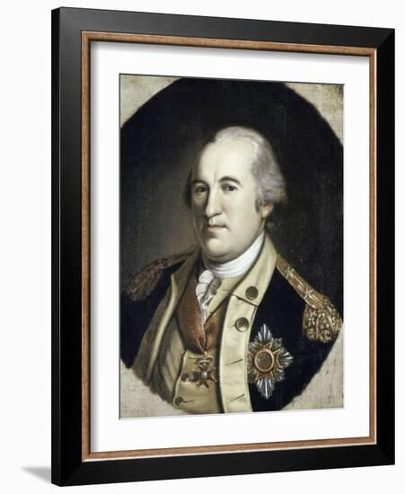 Gen Frederick W Von Steuben-Charles Willson Peale-Framed Giclee Print