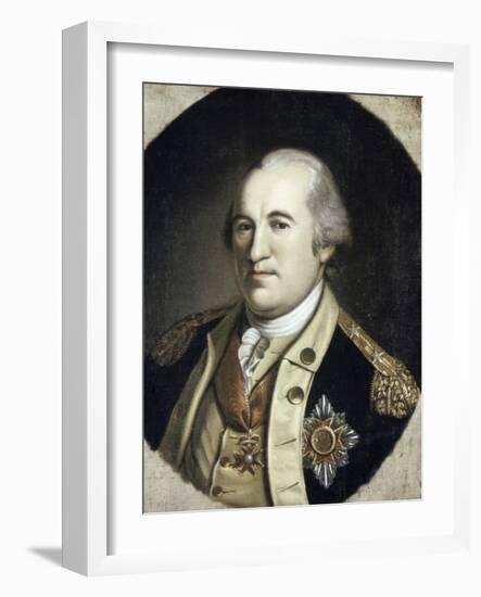 Gen Frederick W Von Steuben-Charles Willson Peale-Framed Giclee Print