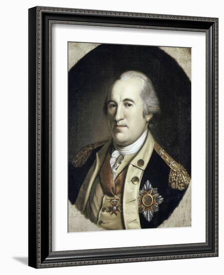 Gen Frederick W Von Steuben-Charles Willson Peale-Framed Giclee Print