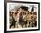 Gen. H. Norman Schwarzkopf Inspecting Troops-null-Framed Photographic Print