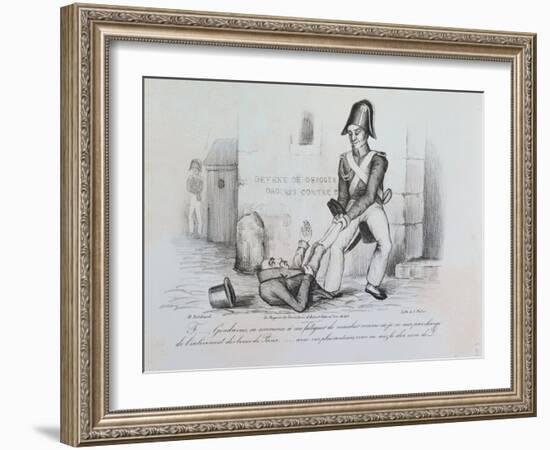 Gendarme-Ratier and Robillard-Framed Giclee Print