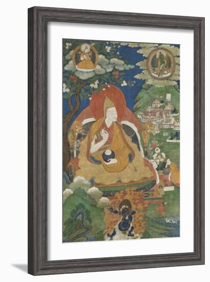 Gendün Drup, 1er Dalaï-Lama (1391-1474)-null-Framed Giclee Print