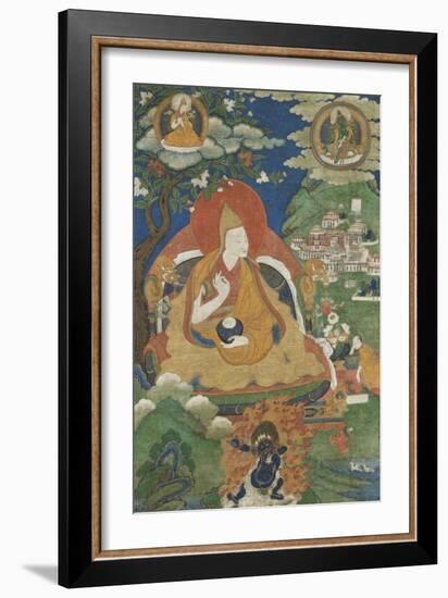 Gendün Drup, 1er Dalaï-Lama (1391-1474)-null-Framed Giclee Print