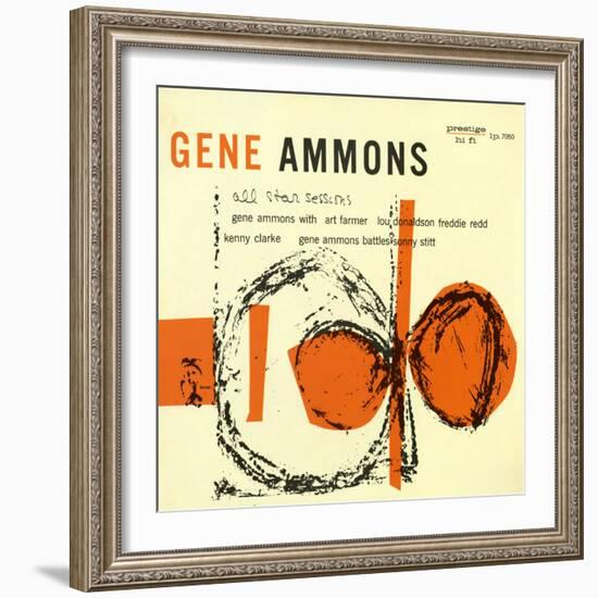 Gene Ammons - All-Star Sessions-null-Framed Art Print