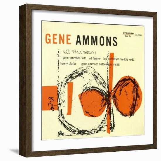 Gene Ammons - All-Star Sessions-null-Framed Art Print