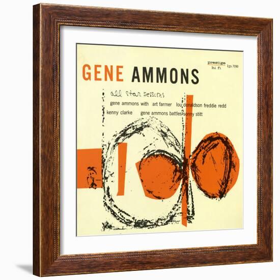 Gene Ammons - All-Star Sessions-null-Framed Art Print