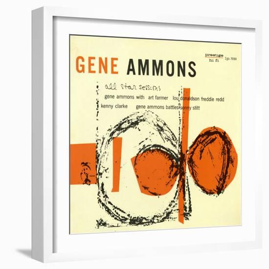 Gene Ammons - All-Star Sessions-null-Framed Art Print