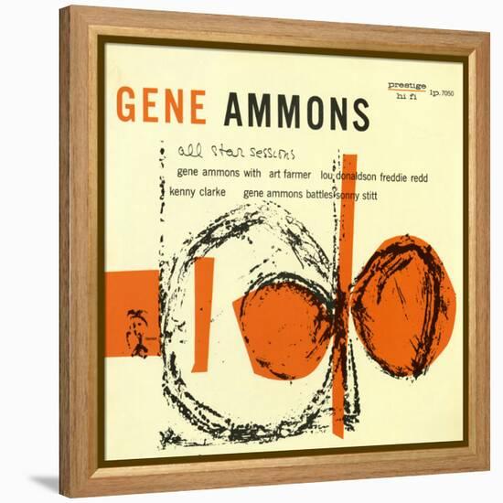 Gene Ammons - All-Star Sessions-null-Framed Stretched Canvas