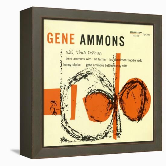 Gene Ammons - All-Star Sessions-null-Framed Stretched Canvas