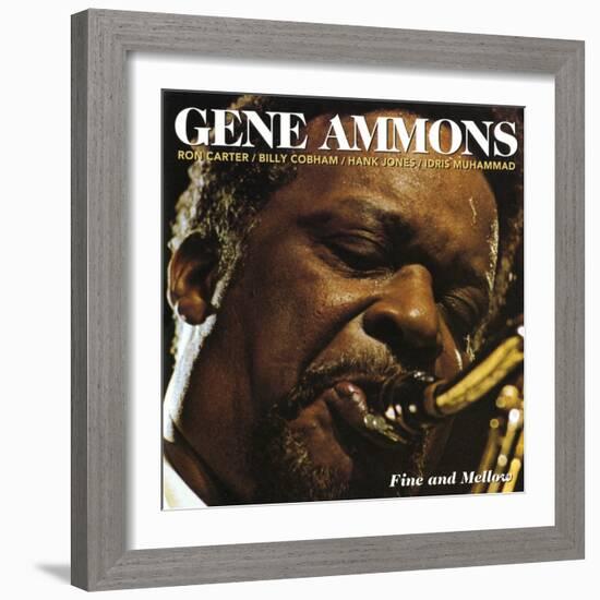 Gene Ammons - Fine and Mellow-null-Framed Art Print