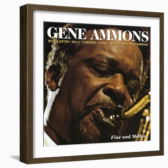 Gene Ammons - Fine and Mellow-null-Framed Art Print