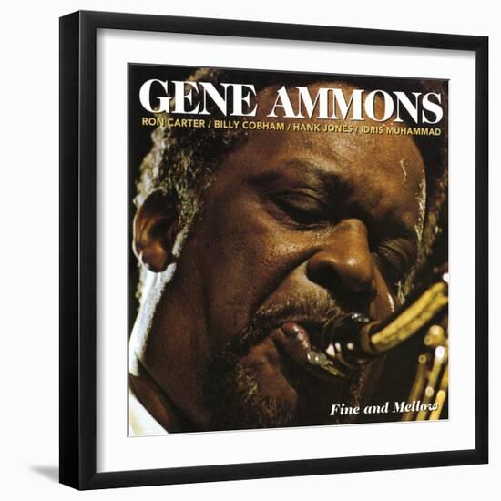 Gene Ammons - Fine and Mellow-null-Framed Art Print