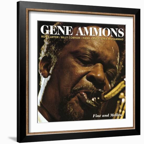 Gene Ammons - Fine and Mellow-null-Framed Art Print