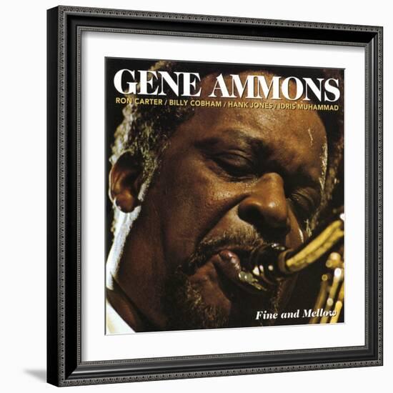 Gene Ammons - Fine and Mellow-null-Framed Art Print