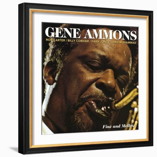 Gene Ammons - Fine and Mellow-null-Framed Art Print