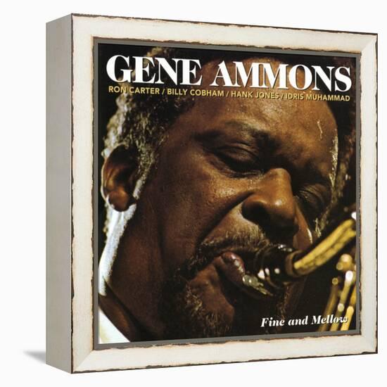 Gene Ammons - Fine and Mellow-null-Framed Stretched Canvas